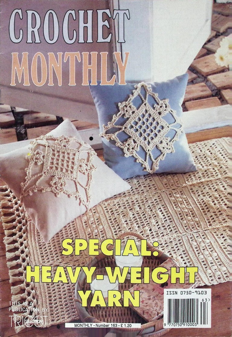 Crochet Monthly Number 163 — Les Éditions de Saxe, 1993