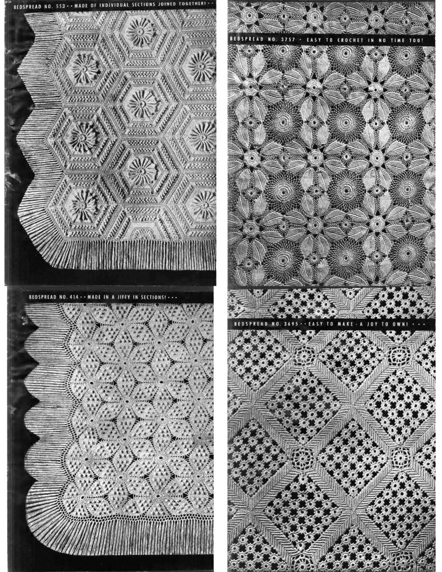 Favorite Bedspreads of Bucilla Vol. 164 (c. 1945)