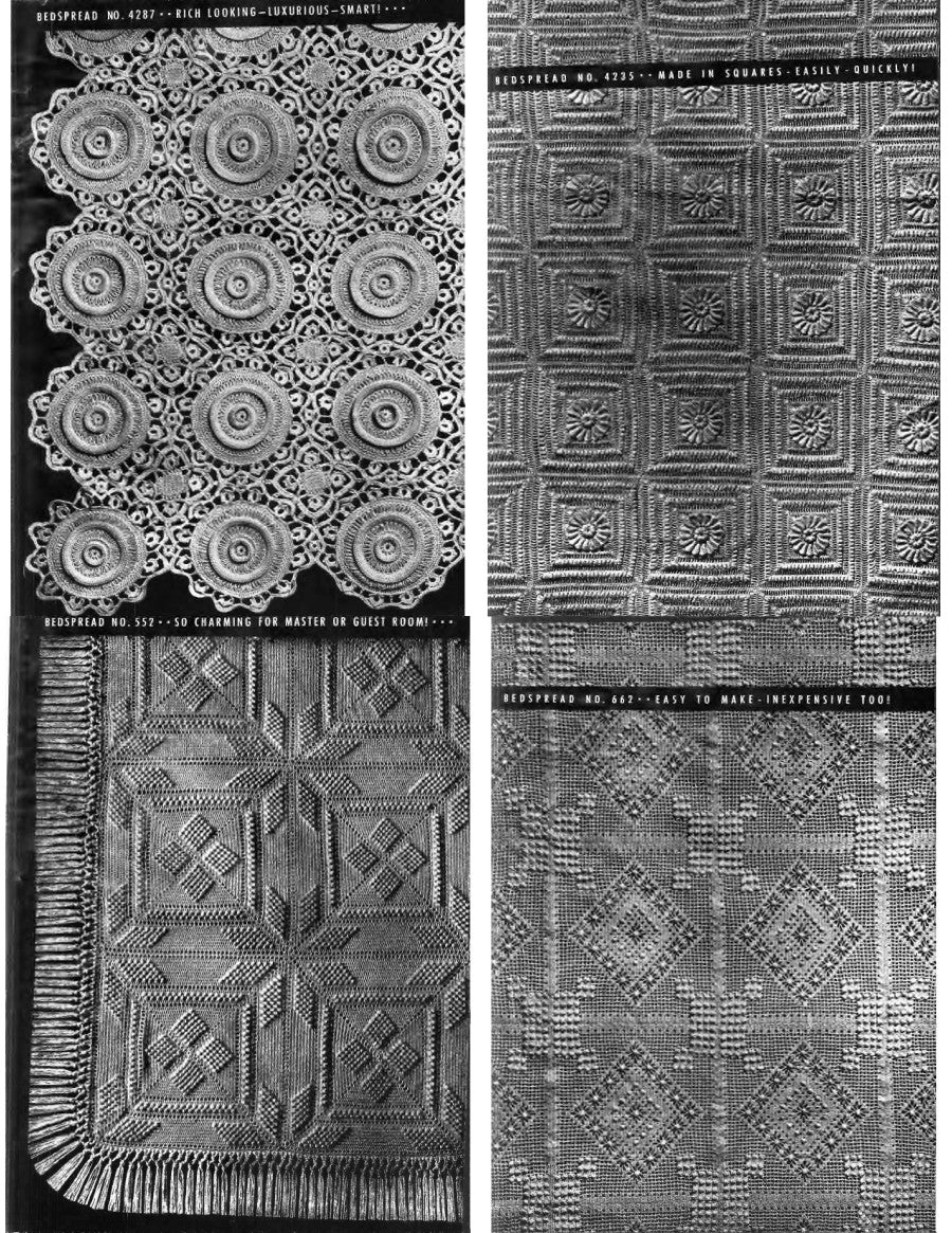Favorite Bedspreads of Bucilla Vol. 164 (c. 1945)