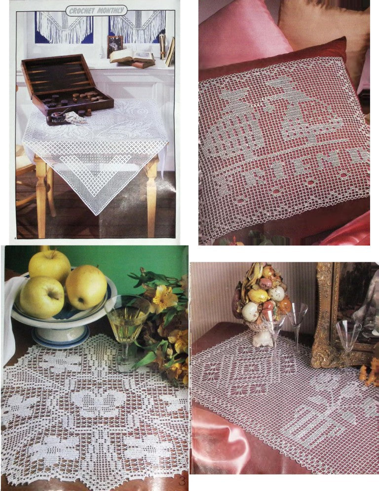 Crochet Monthly Number 166 — Les Éditions de Saxe, 1993