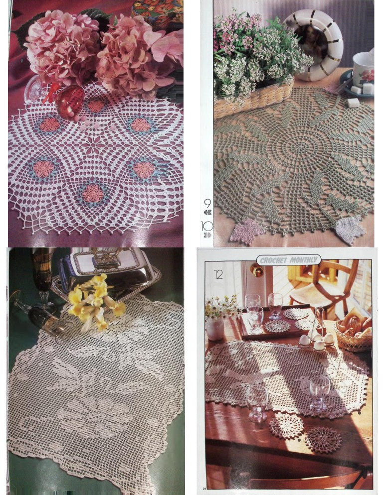 Crochet Monthly Number 166 — Les Éditions de Saxe, 1993