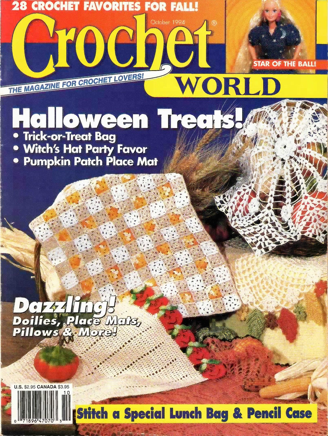 Crochet World October 1994 (Volume 17 Number 5)