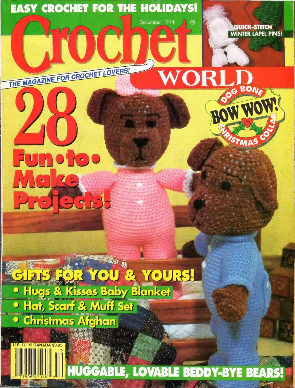 Crochet World December 1994 (Volume 17 Number 6)