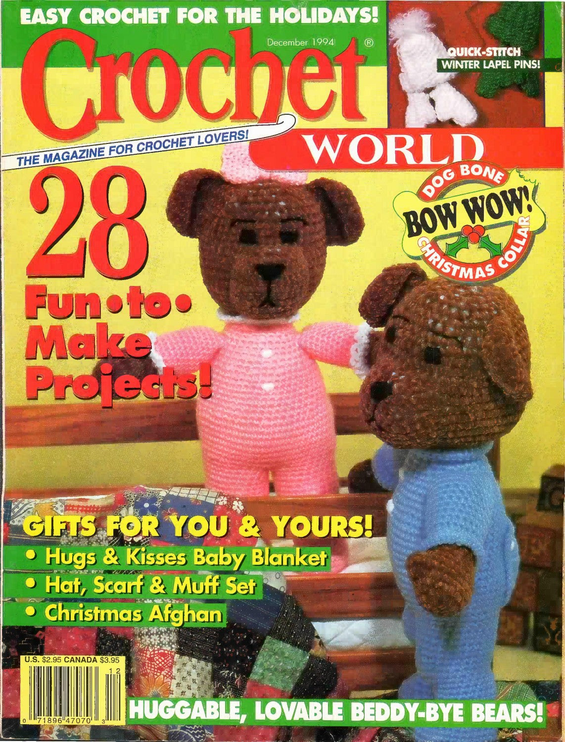 Crochet World December 1994 (Volume 17 Number 6)