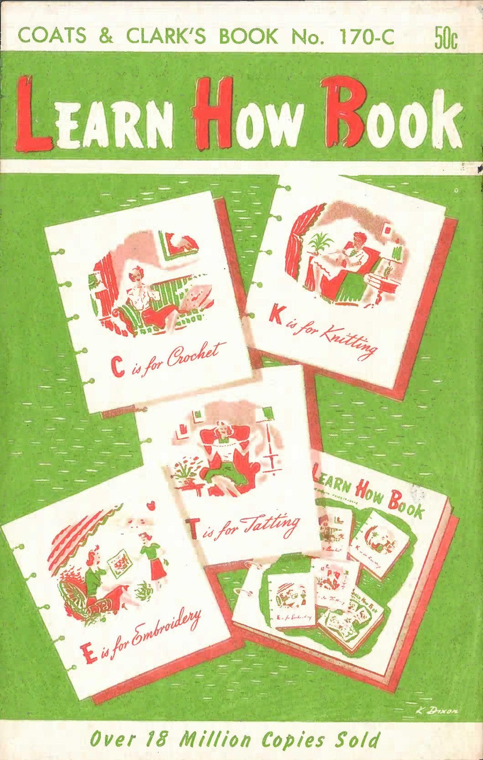 Coats & Clark’s Book No. 170-C – Learn How Book (1973, 6th Edition)