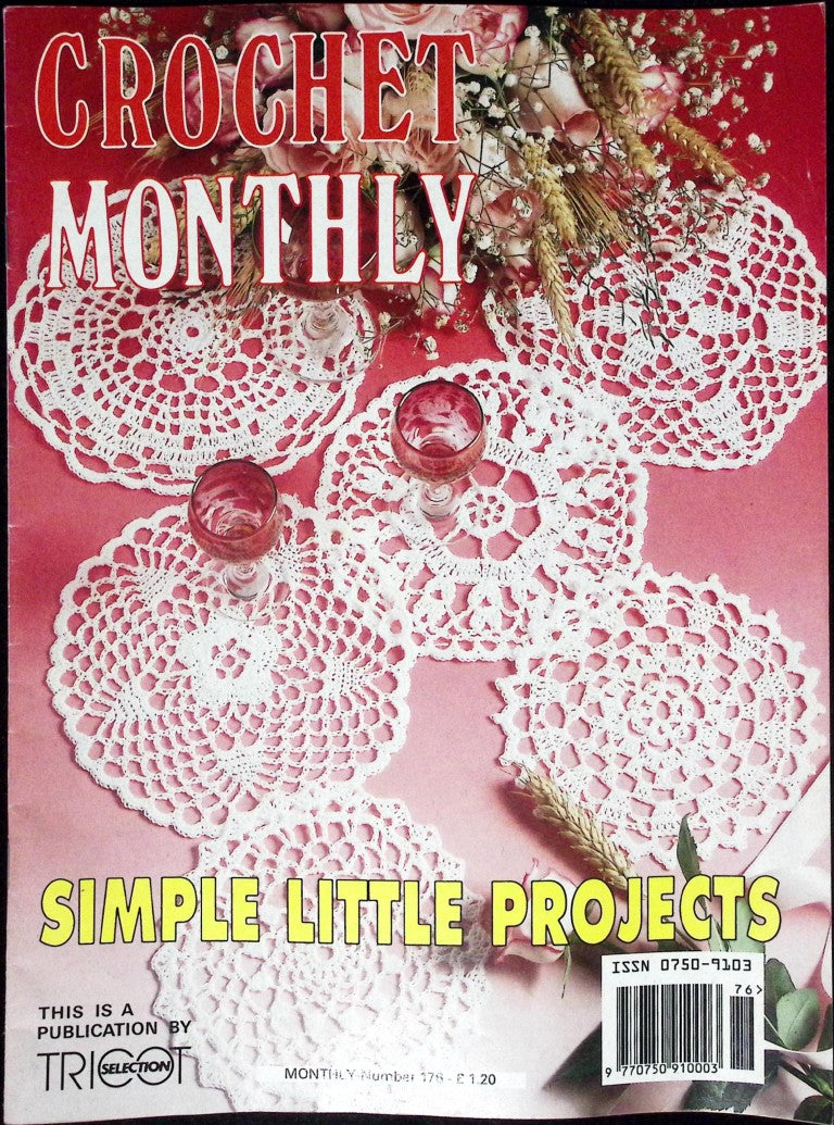 Crochet Monthly Number 176 — Les Éditions de Saxe, 1994