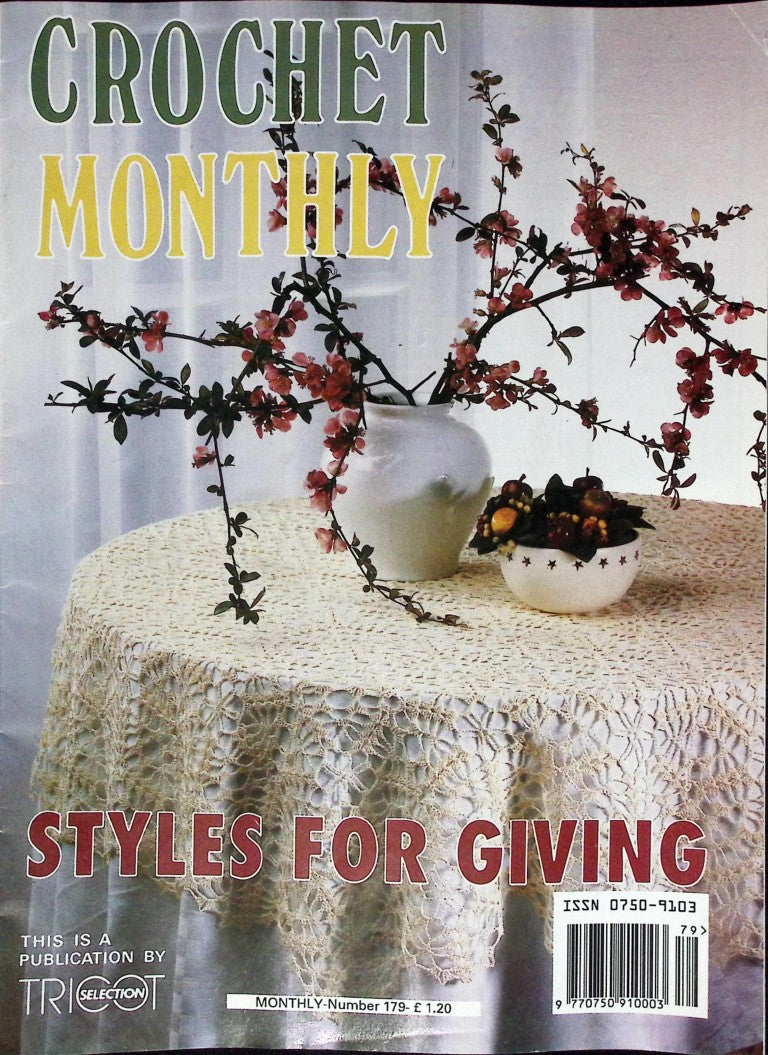Crochet Monthly Number 179 — Les Éditions de Saxe, 1994