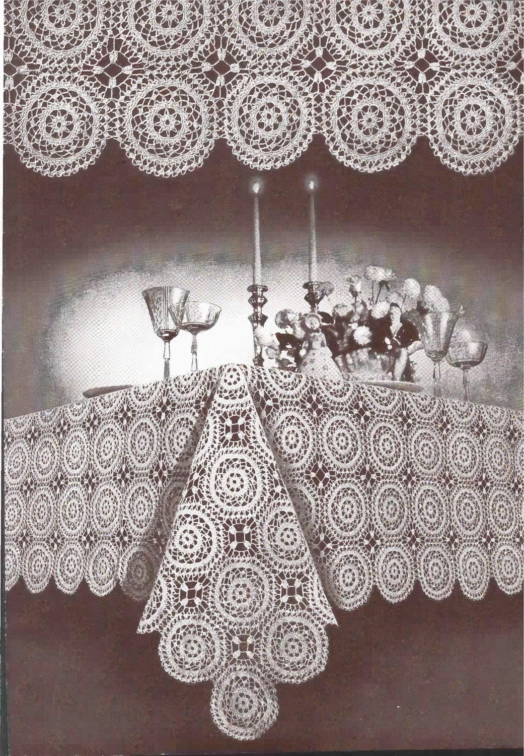 Crocheted Tablecloths and Luncheon Sets, Book No. 179, 1942
