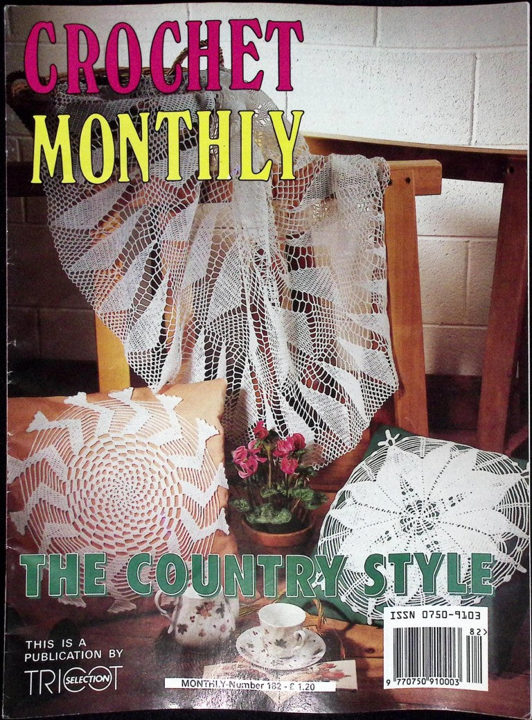 Crochet Monthly Number 182 — Les Éditions de Saxe, 1994