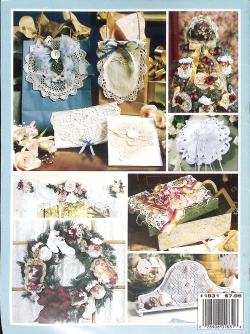 99 Ideas for Doily Crafts — Leisure Arts #1831, 1998