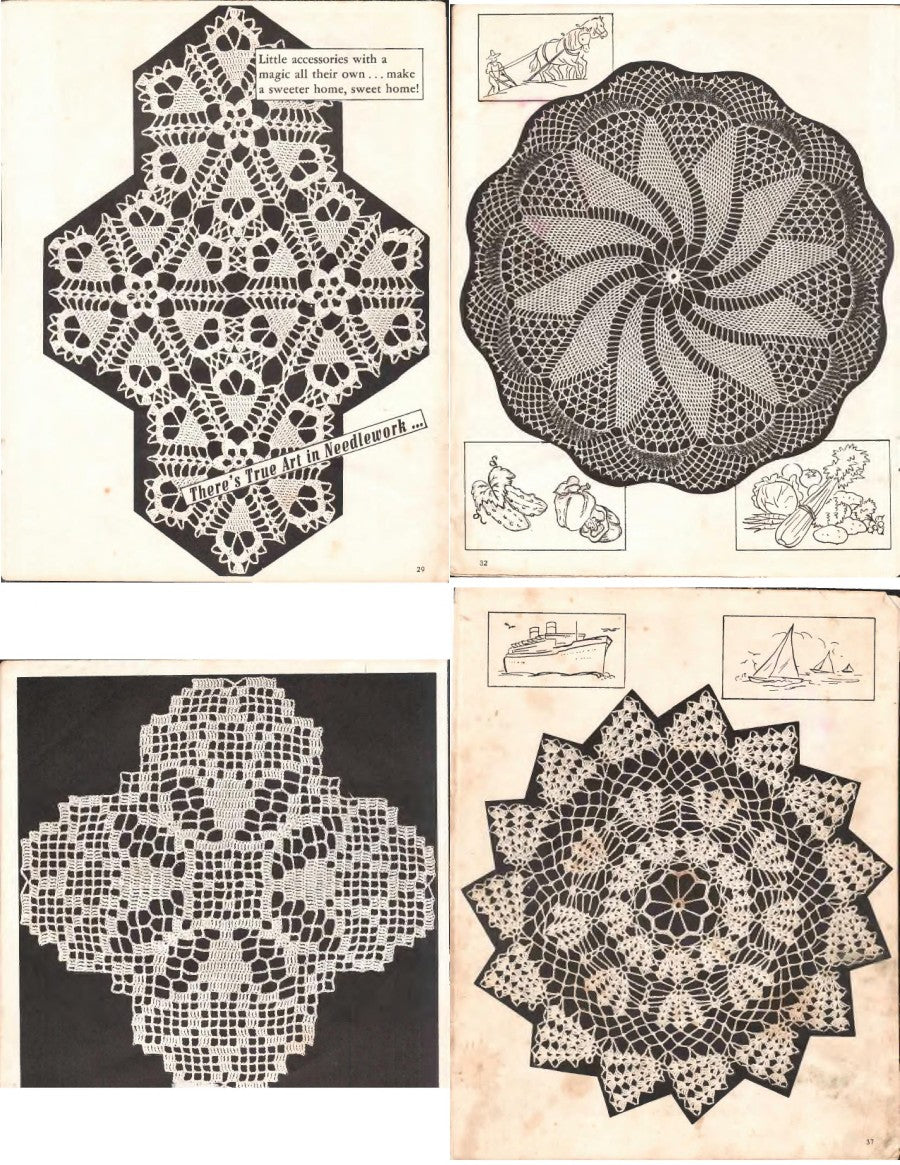 Crochet Originals by Elizabeth Hiddleson, Volume 18, 1969