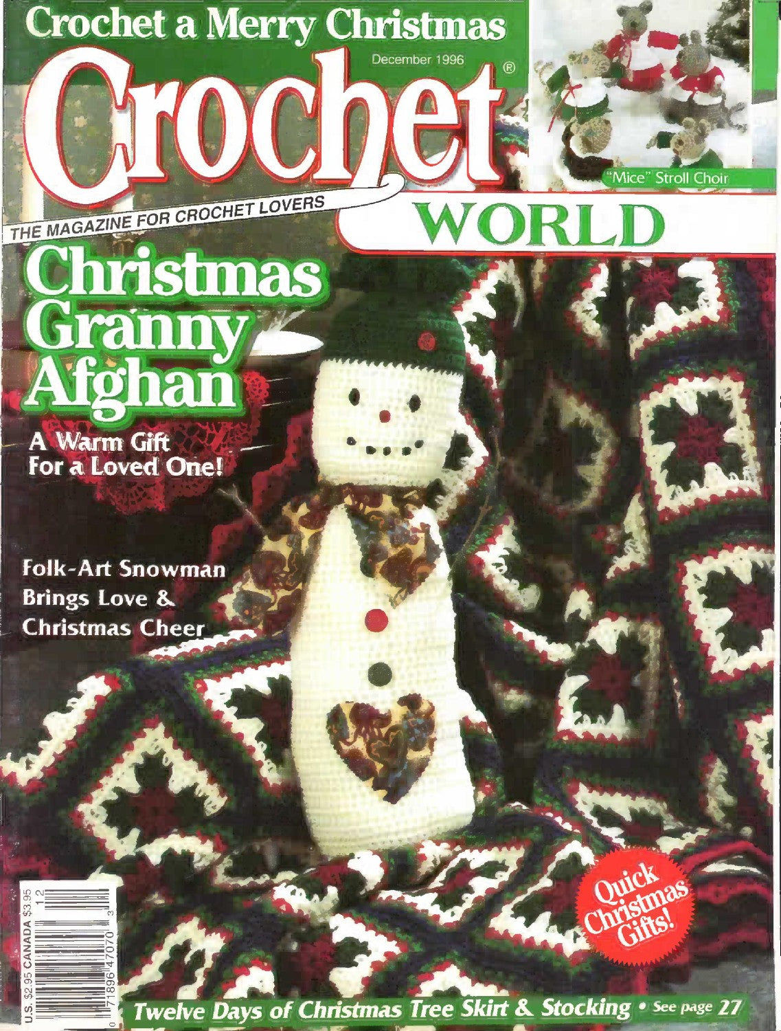 Crochet World December 1996 (Volume 19 Number 6)