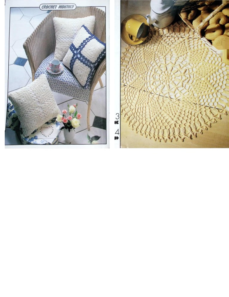 Crochet Monthly Number 191 — Les Éditions de Saxe, 1995