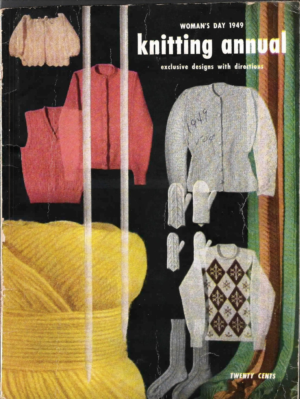 Woman’s Day 1949 Knitting Annual – Exclusive Designs with Directions