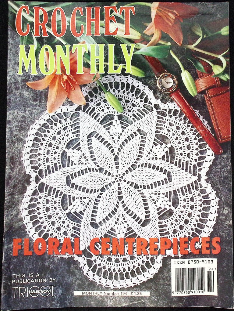 Crochet Monthly Number 194 — Les Éditions de Saxe, 1995