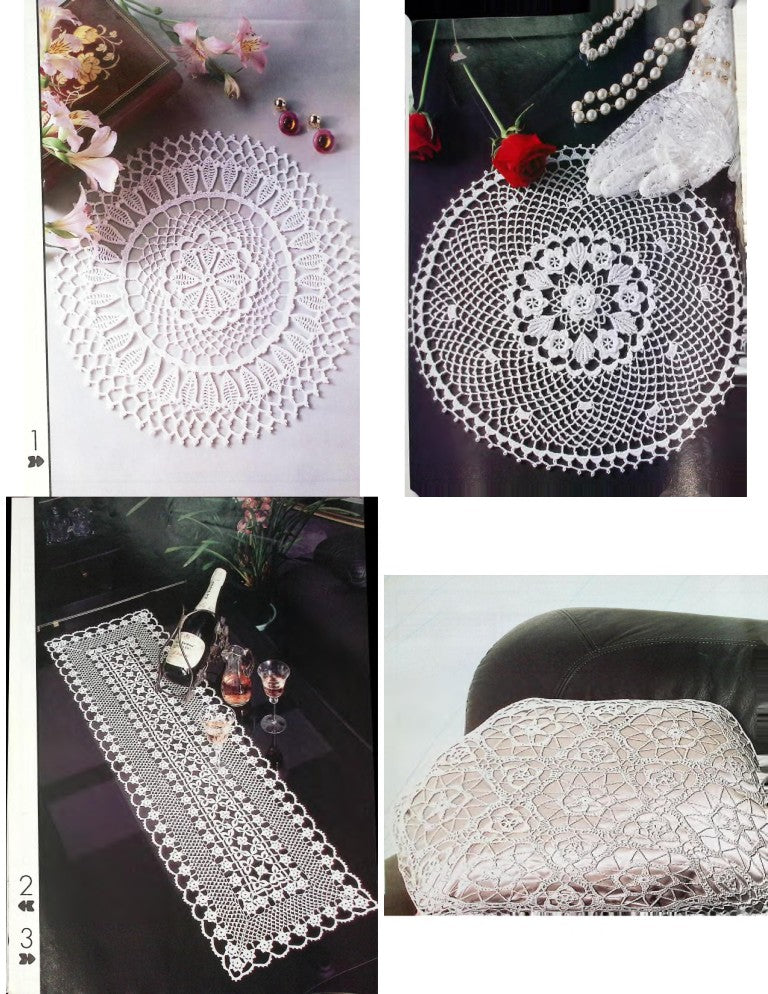 Crochet Monthly Number 194 — Les Éditions de Saxe, 1995