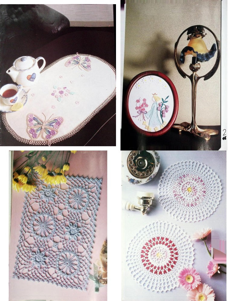 Crochet Monthly Number 195 — Les Éditions de Saxe, 1995