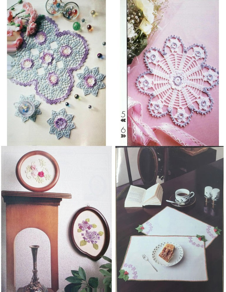 Crochet Monthly Number 195 — Les Éditions de Saxe, 1995
