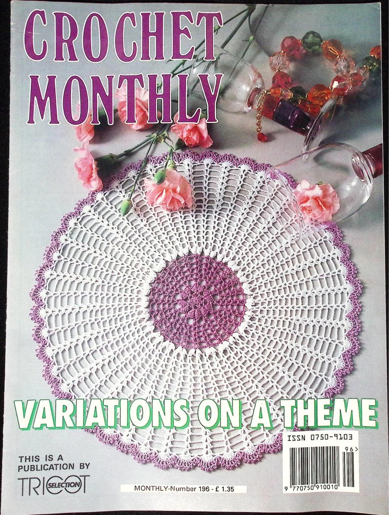 Crochet Monthly Number 196 — Les Éditions de Saxe, 1995