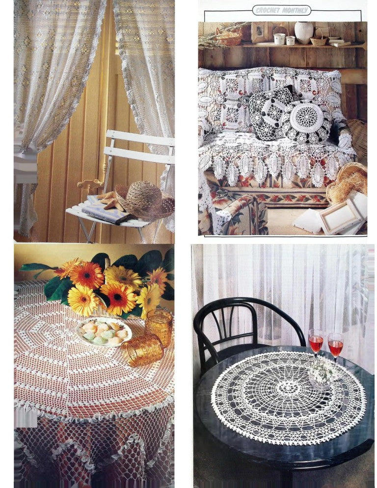 Crochet Monthly Number 196 — Les Éditions de Saxe, 1995