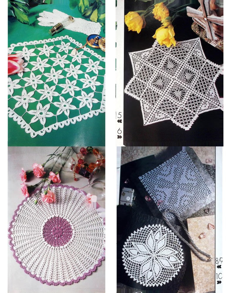 Crochet Monthly Number 196 — Les Éditions de Saxe, 1995