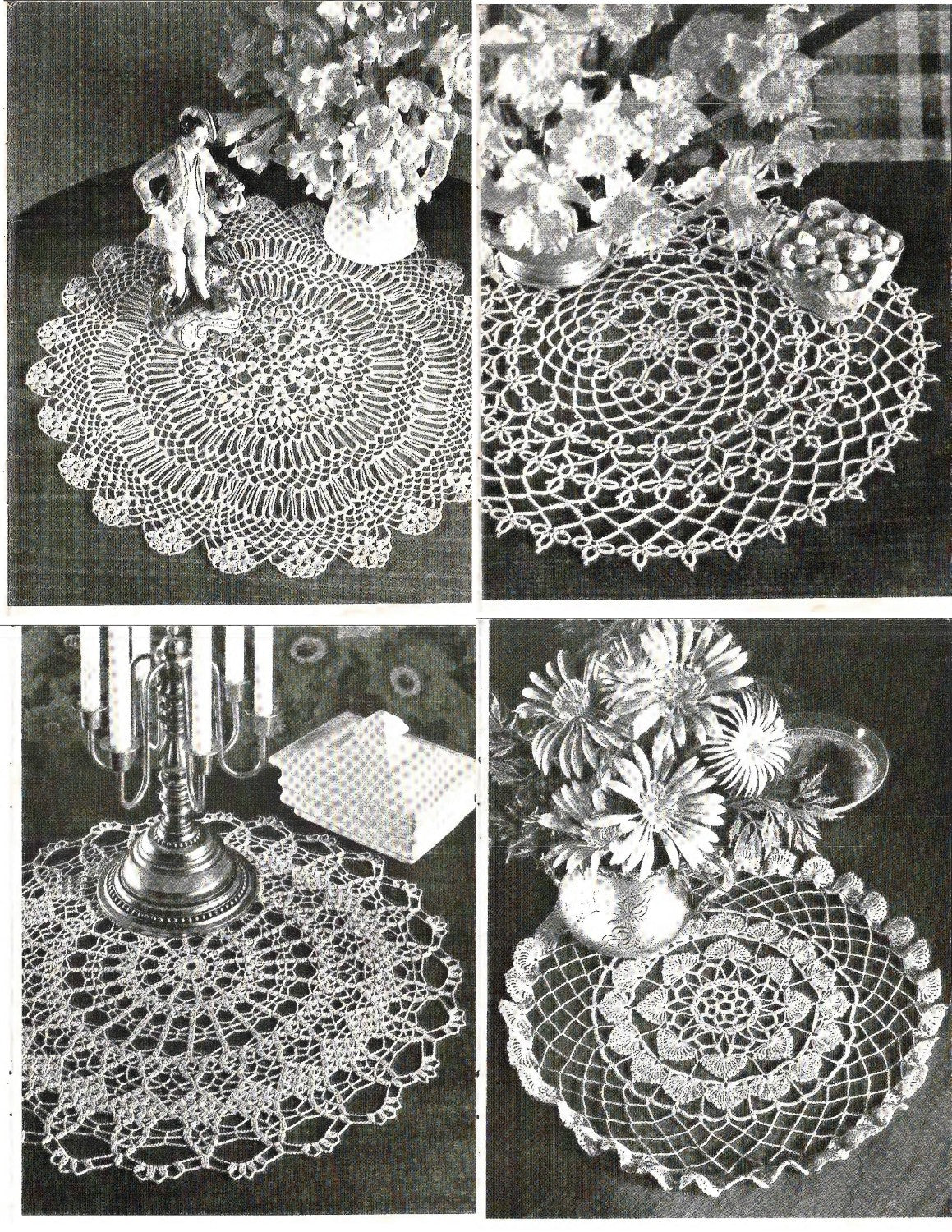 Coats & Clark’s Book No. 197 – Priscilla Doilies (Copyright 1969; Fifth Edition 1971)