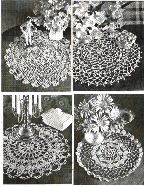Coats & Clark’s Book No. 197 – Priscilla Doilies (Copyright 1969; Fifth Edition 1971)