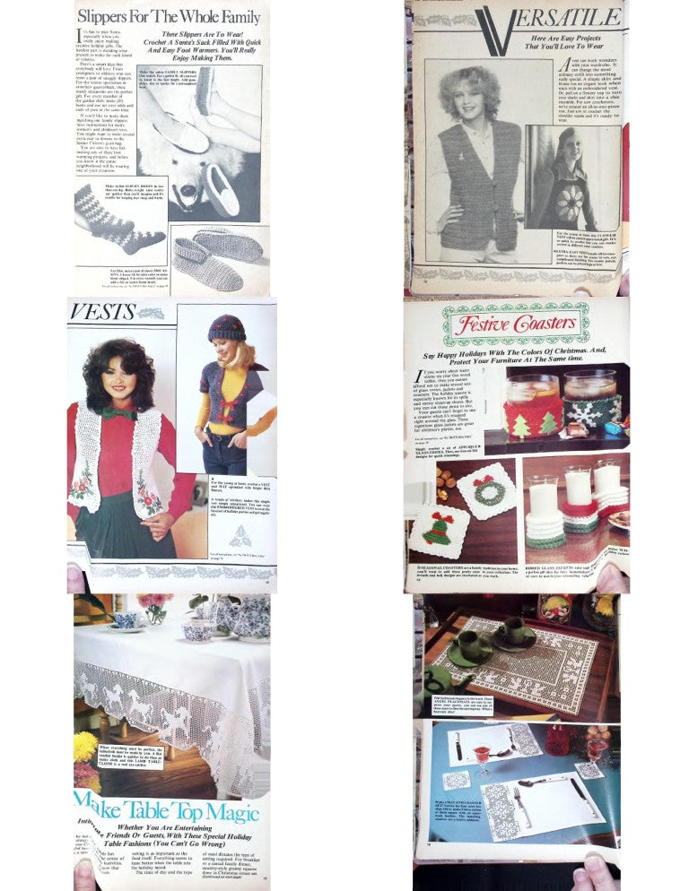 Christmas Crochet, Volume 1 Number 1 — 1983