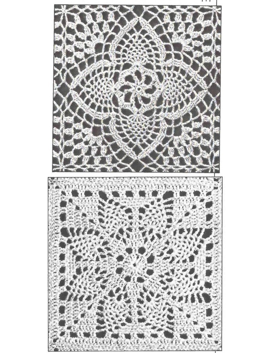 Heirloom Tablecloth & Bedspread Designs in Pineapple Crochet — Book 6005 (1984)