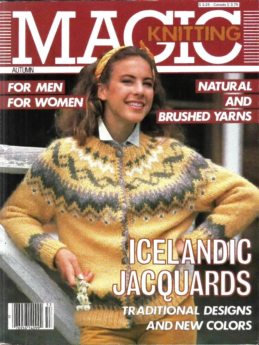 Magic Knitting (Autumn 1985) Icelandic Jacquards – Traditional Designs and New Colors