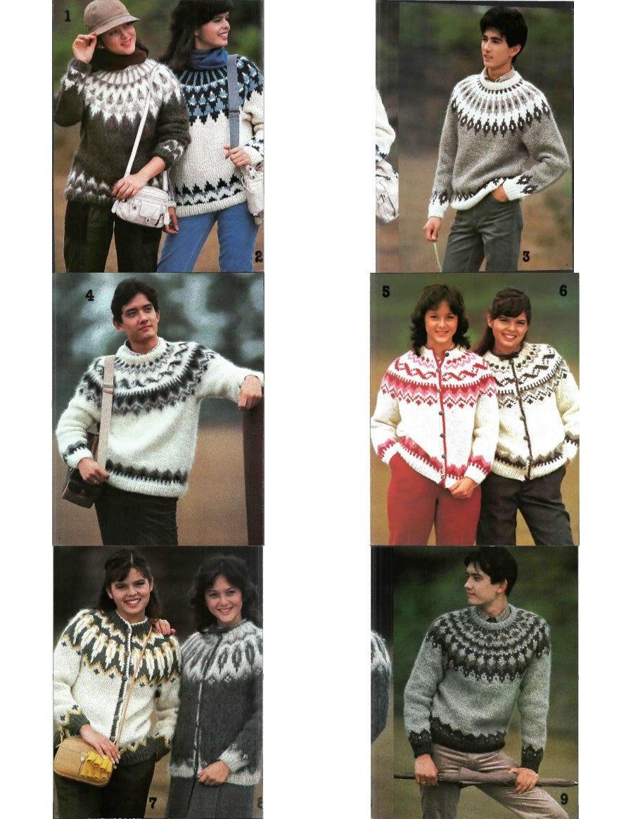 Magic Knitting (Autumn 1985) Icelandic Jacquards – Traditional Designs and New Colors