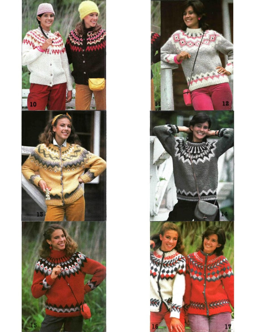 Magic Knitting (Autumn 1985) Icelandic Jacquards – Traditional Designs and New Colors