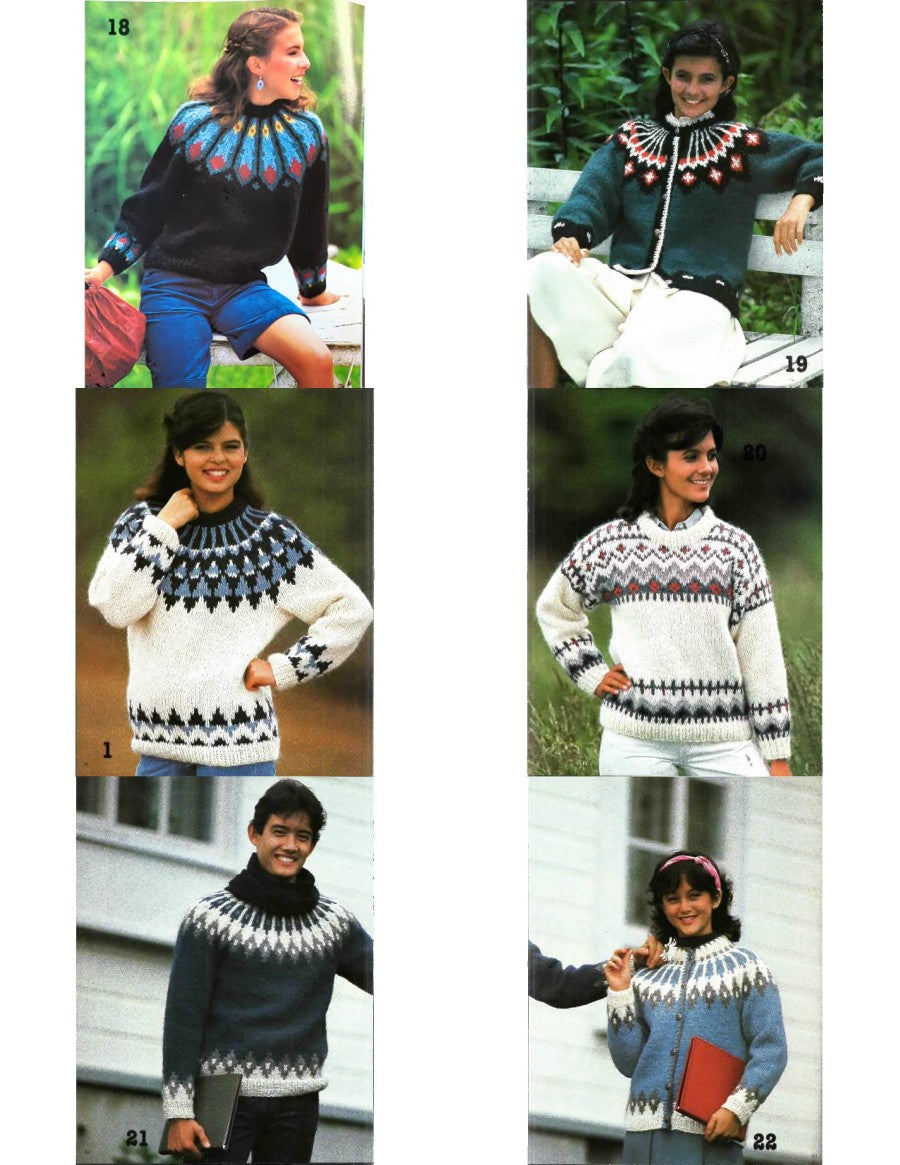 Magic Knitting (Autumn 1985) Icelandic Jacquards – Traditional Designs and New Colors