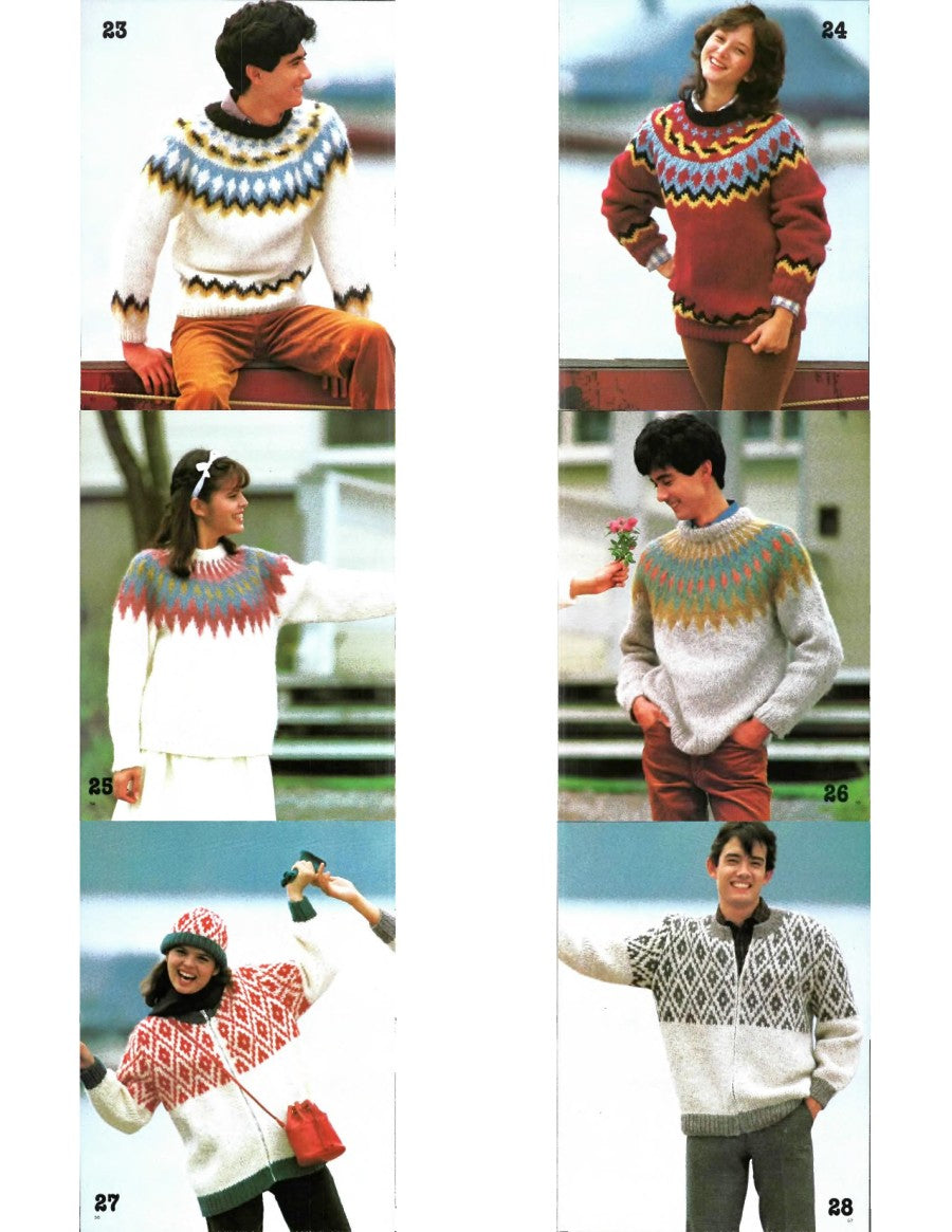 Magic Knitting (Autumn 1985) Icelandic Jacquards – Traditional Designs and New Colors