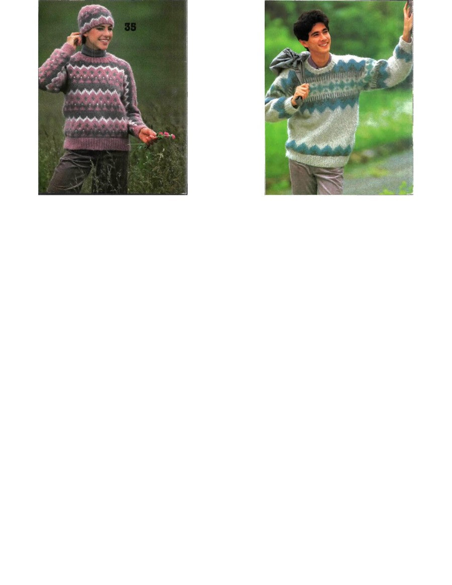 Magic Knitting (Autumn 1985) Icelandic Jacquards – Traditional Designs and New Colors