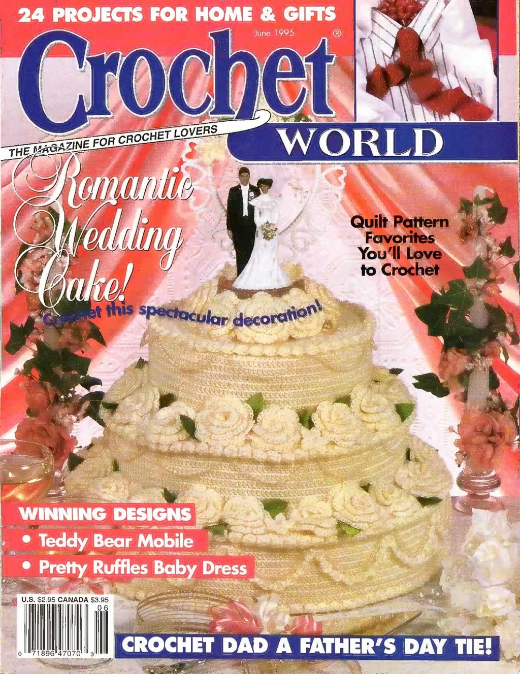 Crochet World June 1995 (Volume 18 Number 3)