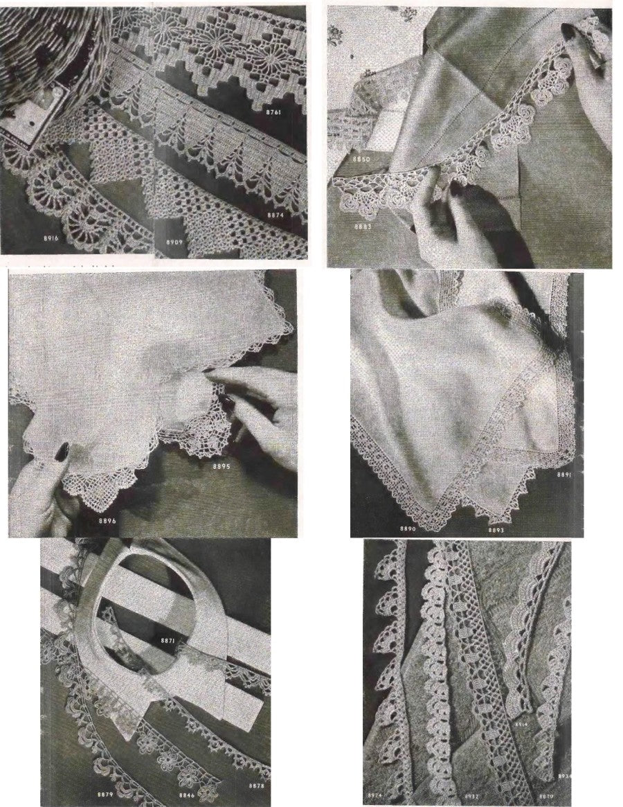 Laces and Edgings, Coats Book 199 (1943)