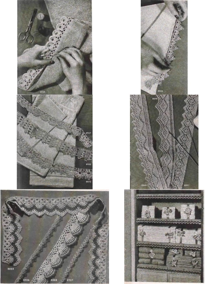 Laces and Edgings, Coats Book 199 (1943)