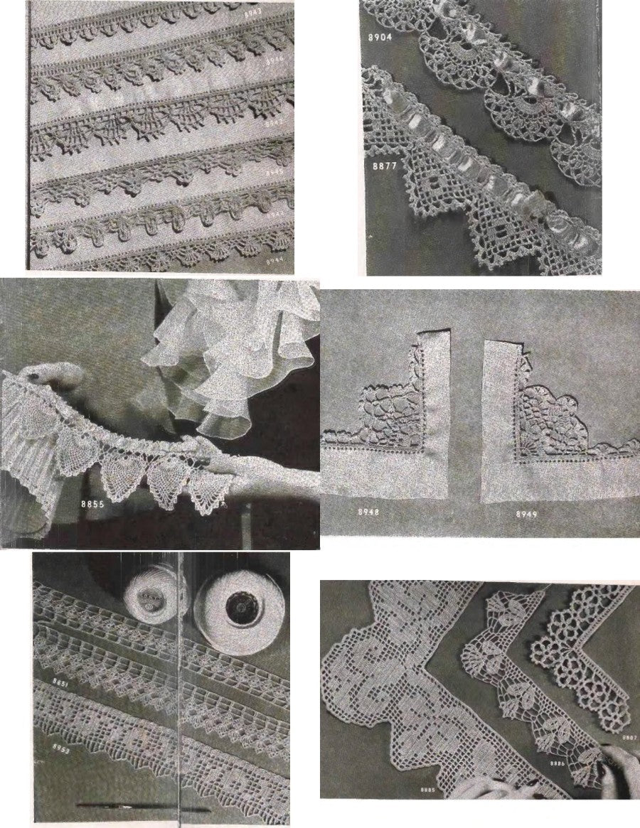 Laces and Edgings, Coats Book 199 (1943)
