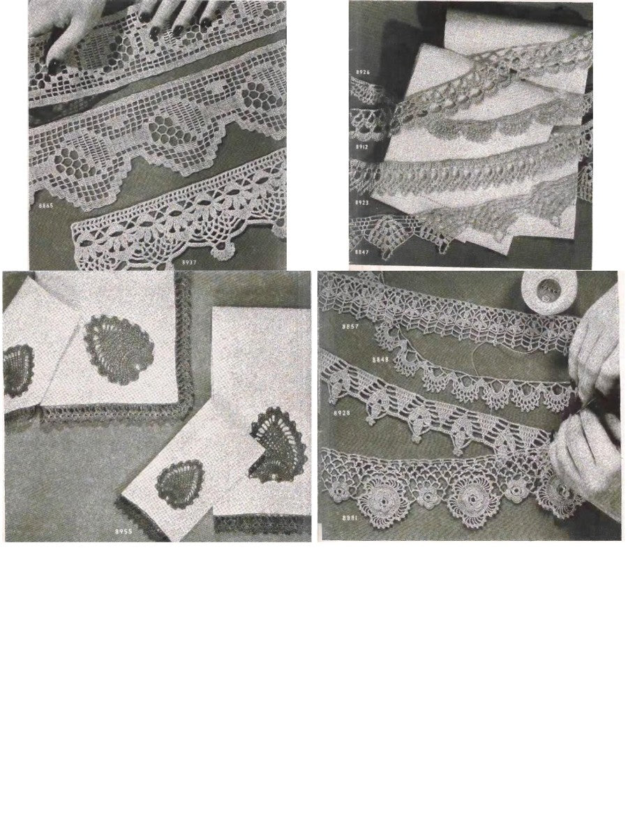 Laces and Edgings, Coats Book 199 (1943)