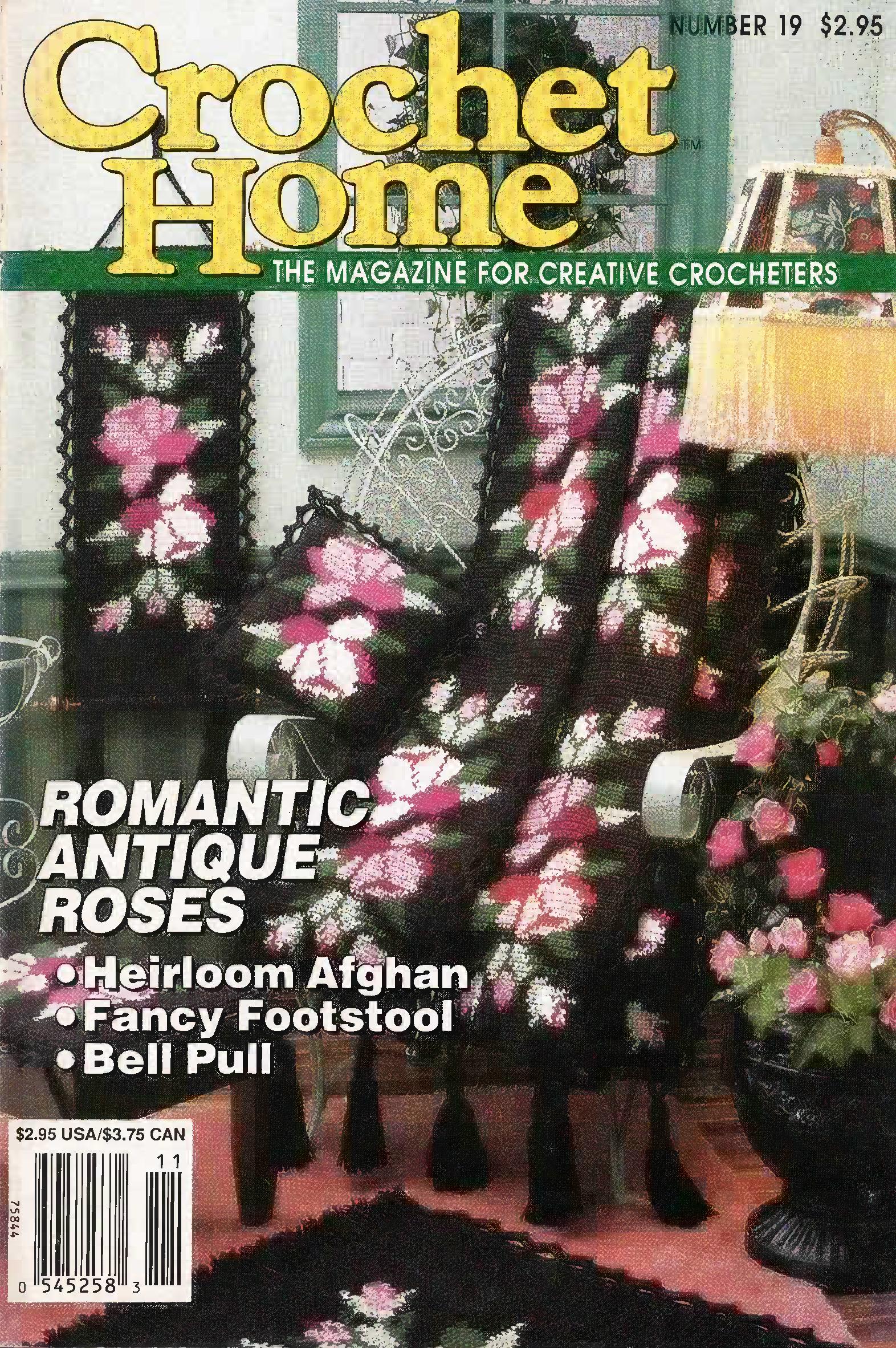 Crochet Home Magazine, Number 19, October/November 1990