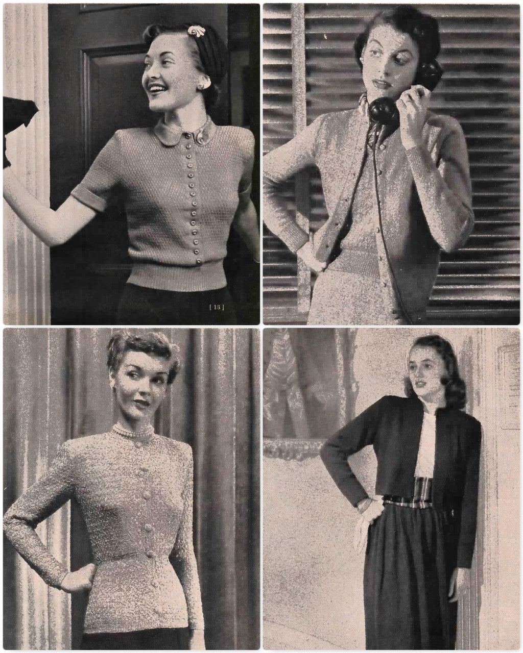 Woman’s Day 1949 Knitting Annual – Exclusive Designs with Directions