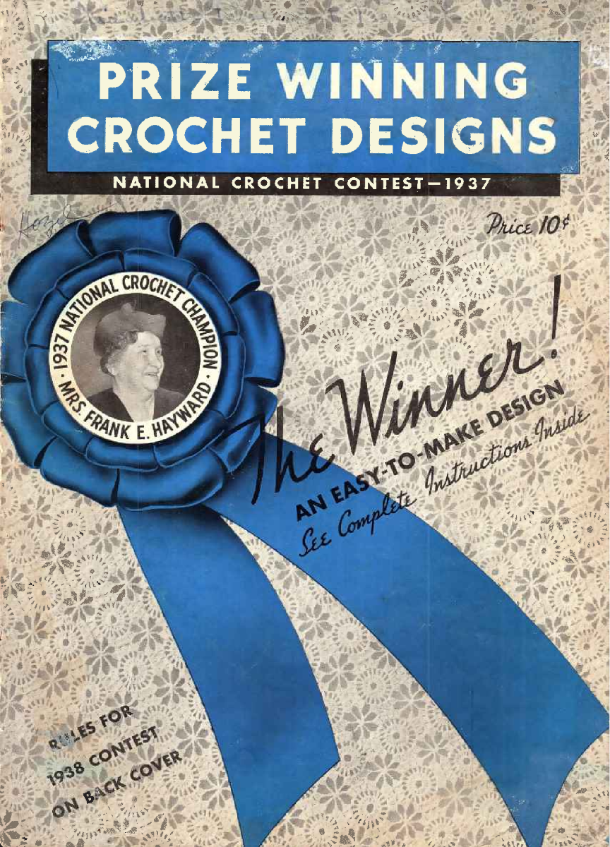 Prize Winning Crochet Designs (1937)