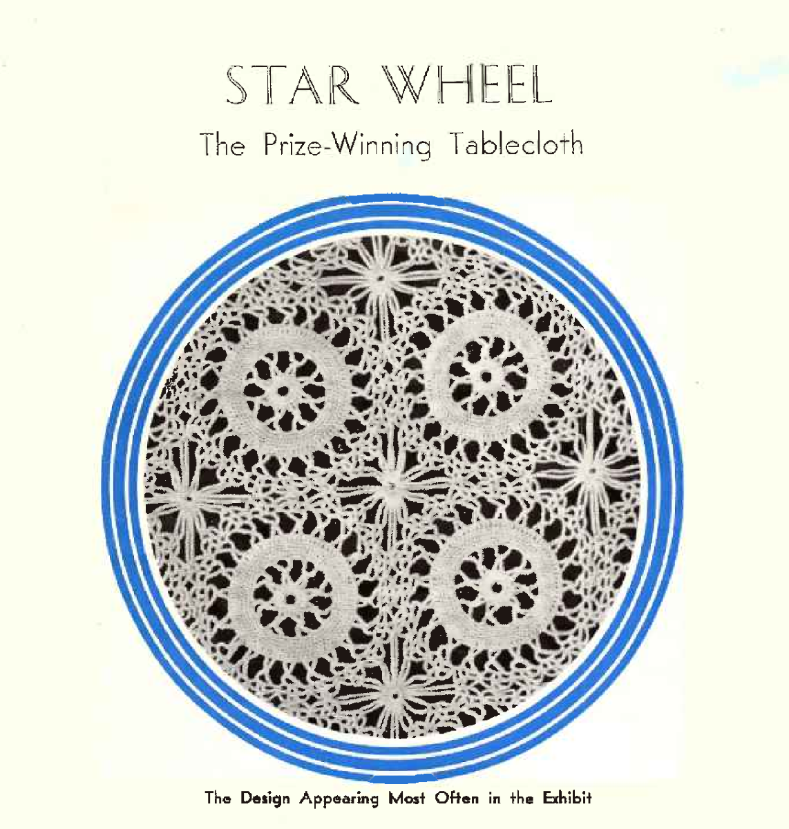 Prize Winning Crochet Designs (1937)