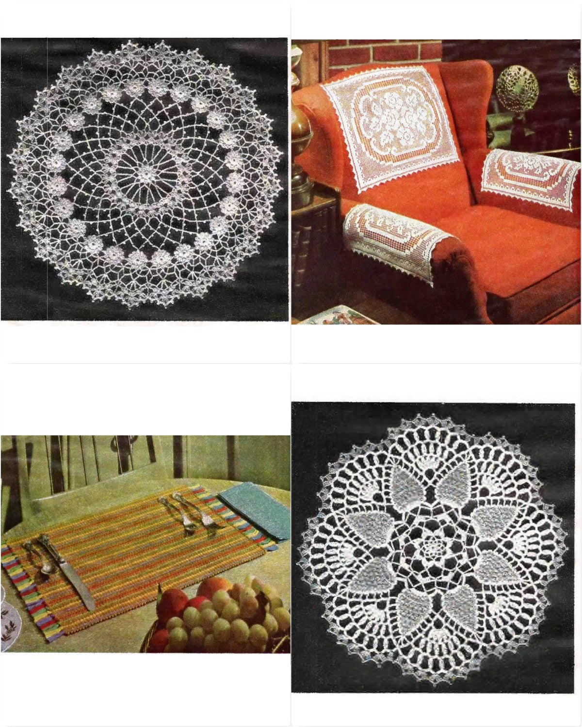 Doilies Design Book No. 83, Lily Mills, 1958