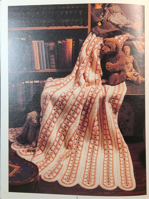 Afghans to Love — Leisure Arts Supplement to Crochet With Heart, 1996