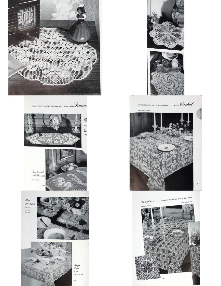 Hand Crochet by Royal Society — Book No. 1, 1943 (Tenth Edition, 1946)