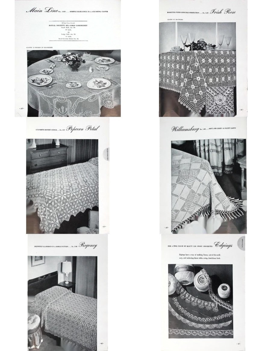Hand Crochet by Royal Society — Book No. 1, 1943 (Tenth Edition, 1946)