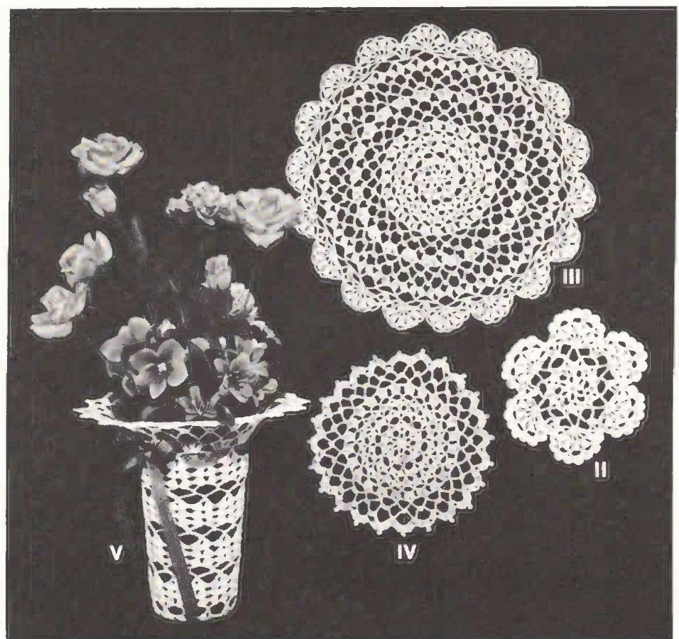Crochet Lacey Treasures Book I (1985)