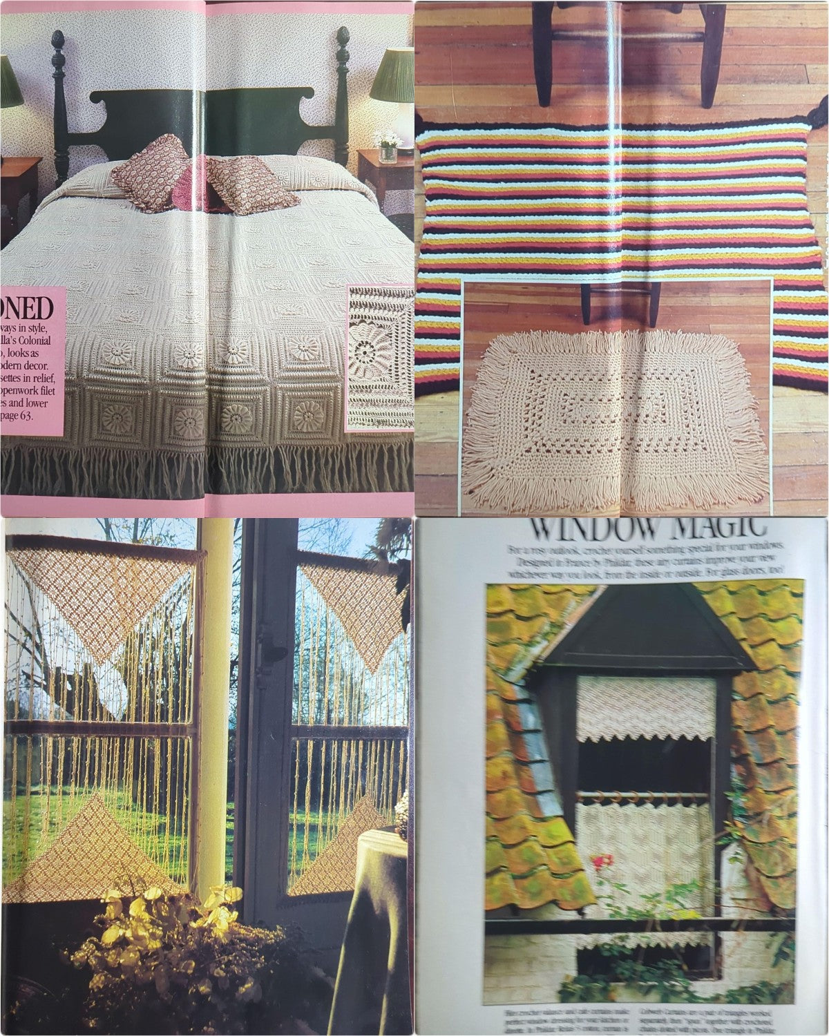 McCall’s Design Ideas – Knit and Crochet for the Home, Vol. 6, 1982
